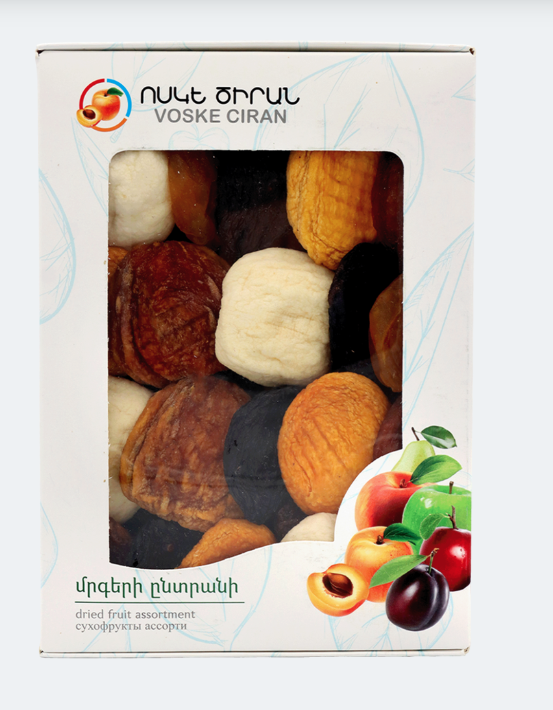 Armenian dried fruit assortment pack, 400 grams
